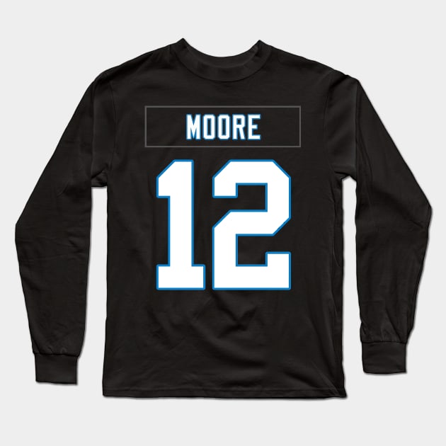 DJ Moore Long Sleeve T-Shirt by telutiga